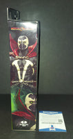 Todd Mcfarlane autographed Mortal Kombat Spawn action figure Beckett COA