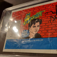 Johnny Depp autographed and slabbed Topps card wrapper PSA/DNA COA