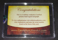 Caleb McLaughlin autographed card Celebrity Authentics COA