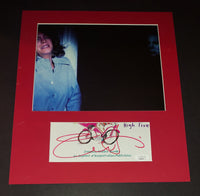 Jamie Lee Curtis autographed and matted signature cut JSA COA