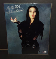 Anjelica Huston autographed 11x14 Beckett COA