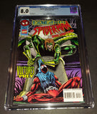 Spider-Man slabbed graded comic CGC 8.0