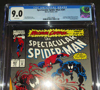 Spider-Man slabbed graded comic CGC 9.0