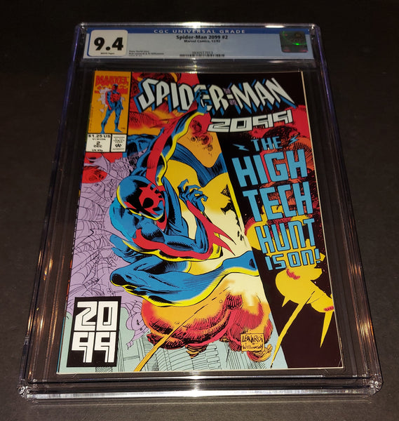 Spider-Man slabbed graded comic CGC 9.4