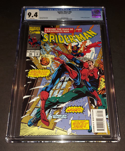 Spider-Man slabbed graded comic CGC 9.4