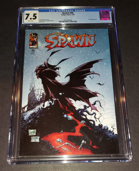 Spawn slabbed graded comic CGC 7.5