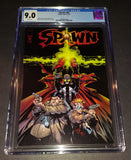 Spawn slabbed graded comic CGC 9.0