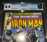 Iron Man slabbed graded comic CGC 8.0