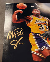 Magic Johnson autographed 16x20 Beckett Witness COA