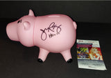 John Ratzenberger autographed Piggy Bank JSA COA